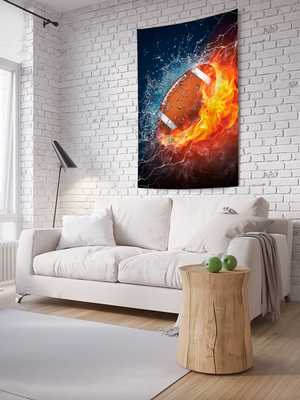 Вертикальное фотопанно на стену JoyArty Стихийный футбол 150x200 см, Стихийный футбол
Вертикальное фотопанно на стену JoyArty Стихийный футбол 150x200 см, Стихийный футбол