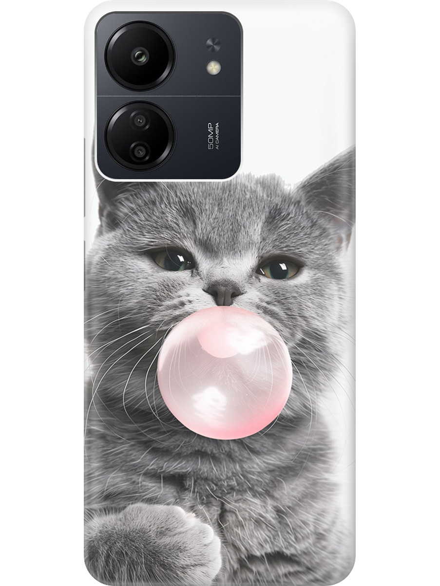 Силиконовый чехол на Xiaomi Redmi 13C / Poco C65 с принтом "Котик и жвачка", Прозрачный;белый;розовый;серый, 777767711
Силиконовый чехол на Xiaomi Redmi 13C / Poco C65 с принтом "Котик и жвачка", Прозрачный;белый;розовый;серый, 777767711