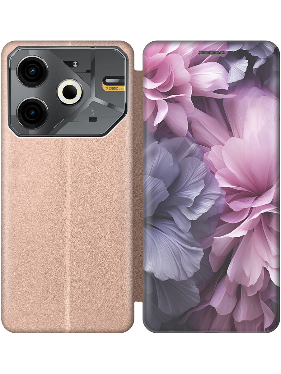 Чехол-книжка на Tecno Pova 6 Neo с принтом "Розово-фиолетовые цветы" золотой, Золотистый;розовый;фиолетовый, 782634821
Чехол-книжка на Tecno Pova 6 Neo с принтом "Розово-фиолетовые цветы" золотой, Золотистый;розовый;фиолетовый, 782634821