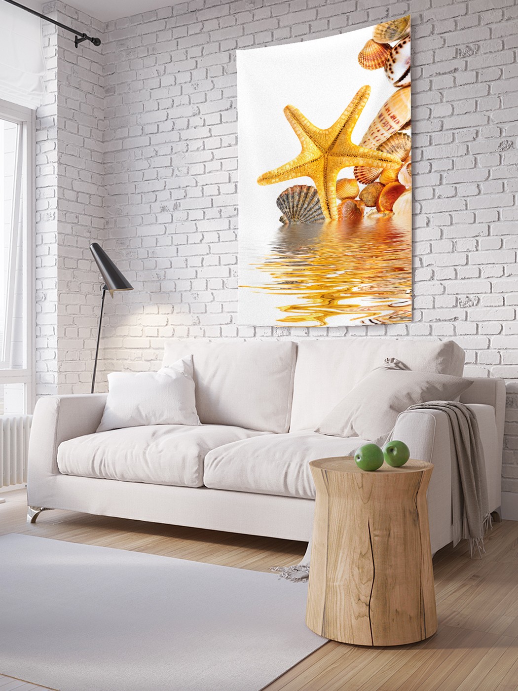 Вертикальное фотопанно на стену JoyArty Ракушки и морская звезда 150x200 см, Ракушки и морская звезда
Вертикальное фотопанно на стену JoyArty Ракушки и морская звезда 150x200 см, Ракушки и морская звезда