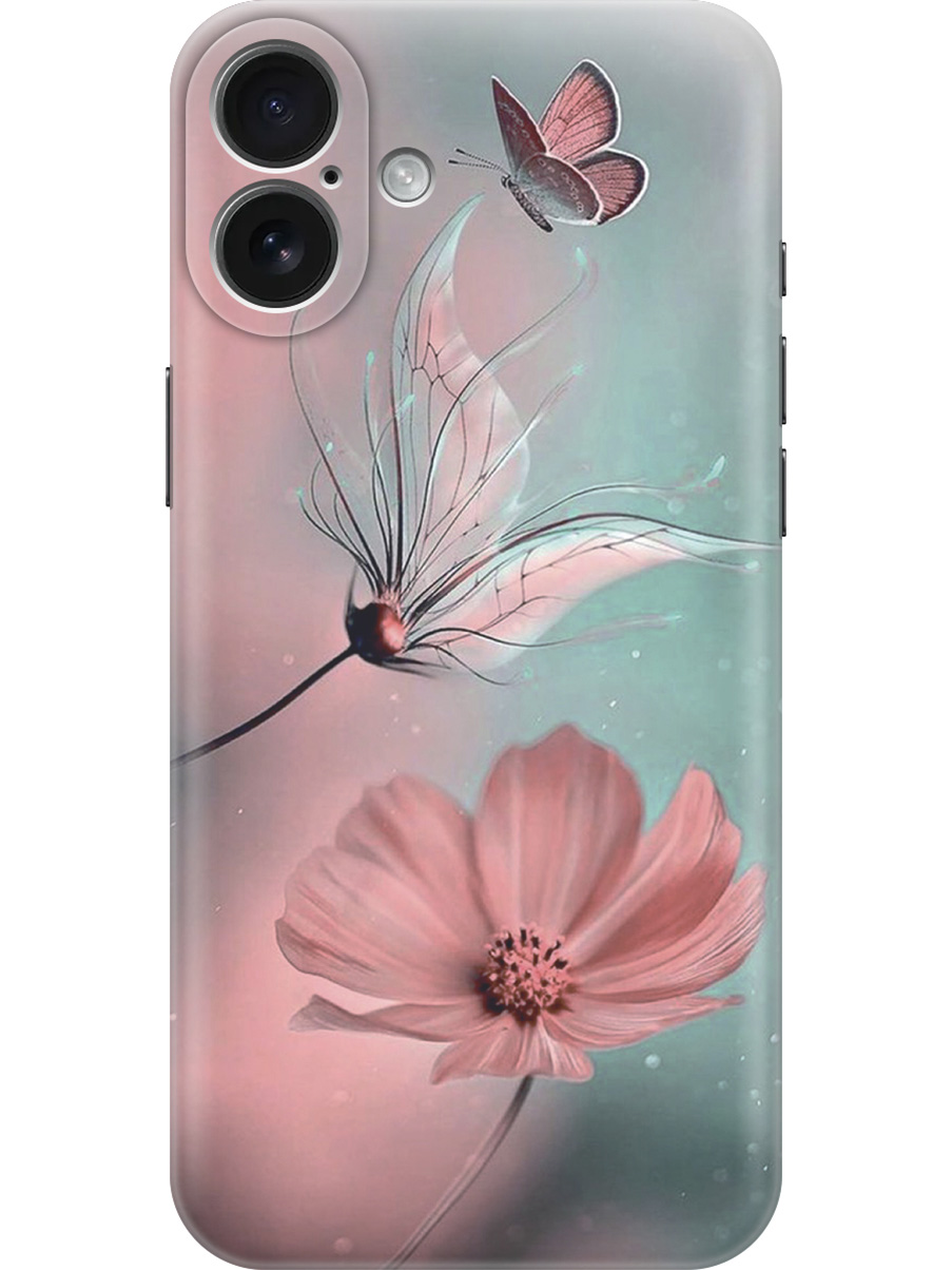 Силиконовый чехол на Apple iPhone 16 Plus с принтом "Бабочка и цветы", Прозрачный;голубой;розовый;серый, 785197122
Силиконовый чехол на Apple iPhone 16 Plus с принтом "Бабочка и цветы", Прозрачный;голубой;розовый;серый, 785197122