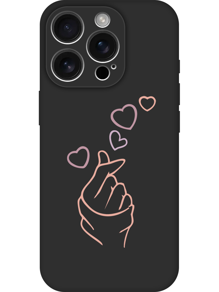 Силиконовый чехол на Apple iPhone 16 Pro с принтом "Сердечко пальцами" матовый черный, Черный;прозрачный;розовый;фиолетовый, 785197791
Силиконовый чехол на Apple iPhone 16 Pro с принтом "Сердечко пальцами" матовый черный, Черный;прозрачный;розовый;фиолетовый, 785197791