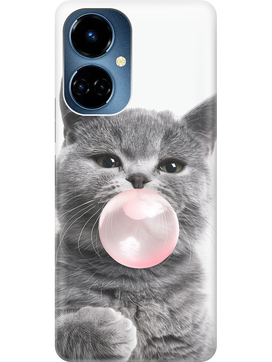 Силиконовый чехол на Tecno Camon 19 / 19 Pro с принтом "Котик и жвачка", Прозрачный;белый;розовый;серый, 778675811
Силиконовый чехол на Tecno Camon 19 / 19 Pro с принтом "Котик и жвачка", Прозрачный;белый;розовый;серый, 778675811