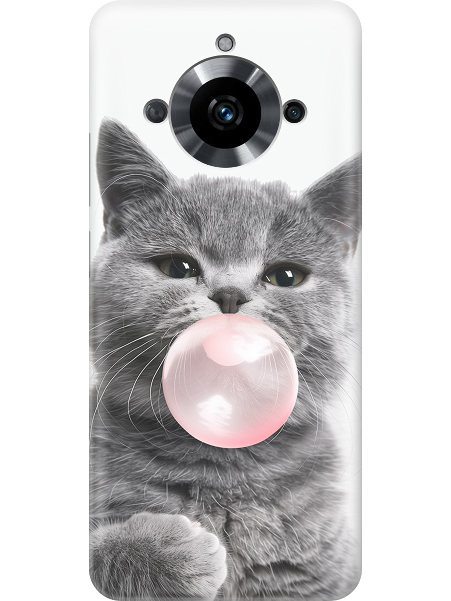 Силиконовый чехол на Realme 11 с принтом "Котик и жвачка", Прозрачный;белый;розовый;серый, 771144211
Силиконовый чехол на Realme 11 с принтом "Котик и жвачка", Прозрачный;белый;розовый;серый, 771144211