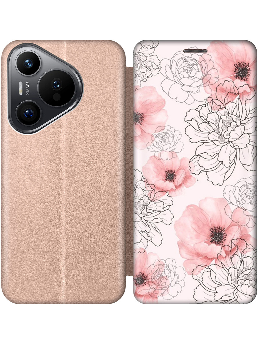 Чехол-книжка на Huawei Pura 70 с принтом "Нежно-розовые цветы" золотой, Золотистый;розовый, 782624623
Чехол-книжка на Huawei Pura 70 с принтом "Нежно-розовые цветы" золотой, Золотистый;розовый, 782624623