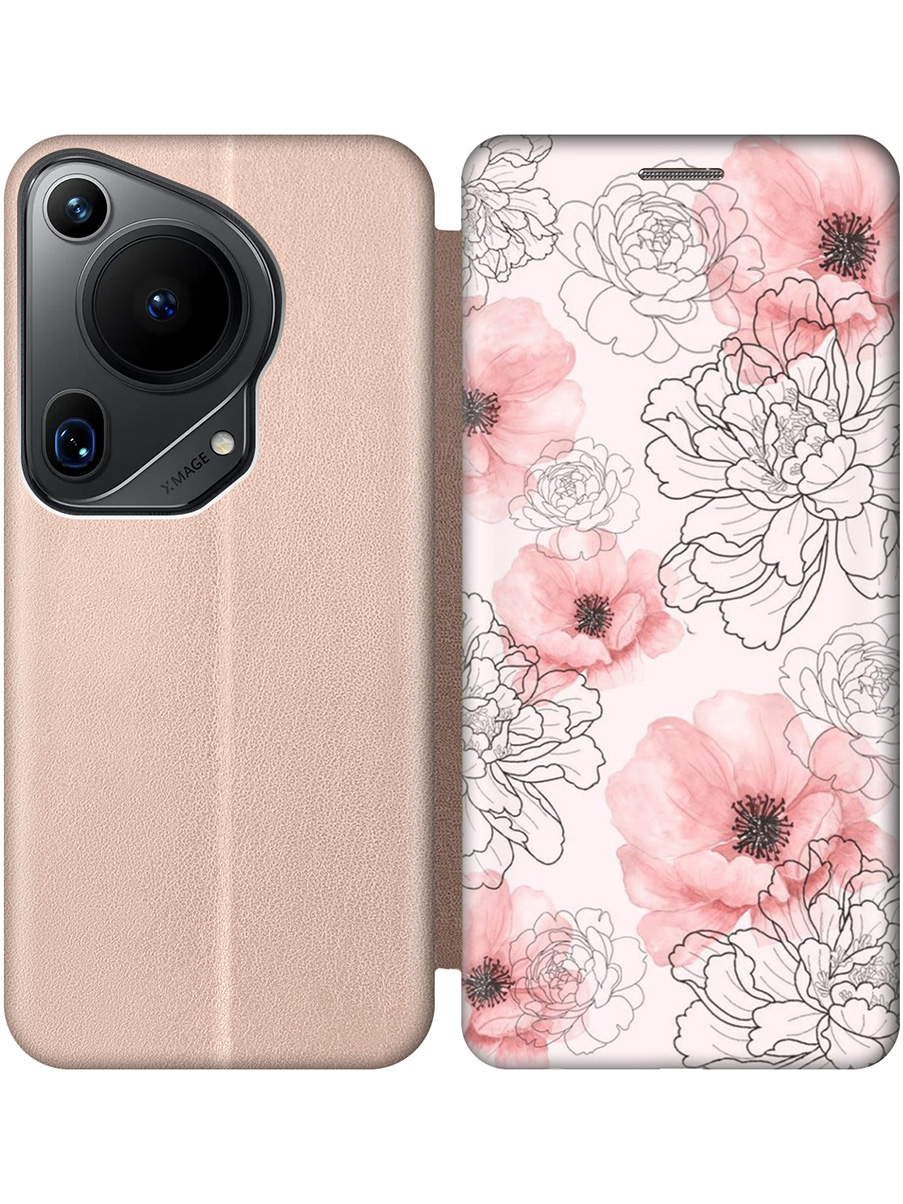 Чехол-книжка на Huawei Pura 70 Ultra с принтом "Нежно-розовые цветы" золотой, Золотистый;розовый, 782625823
Чехол-книжка на Huawei Pura 70 Ultra с принтом "Нежно-розовые цветы" золотой, Золотистый;розовый, 782625823