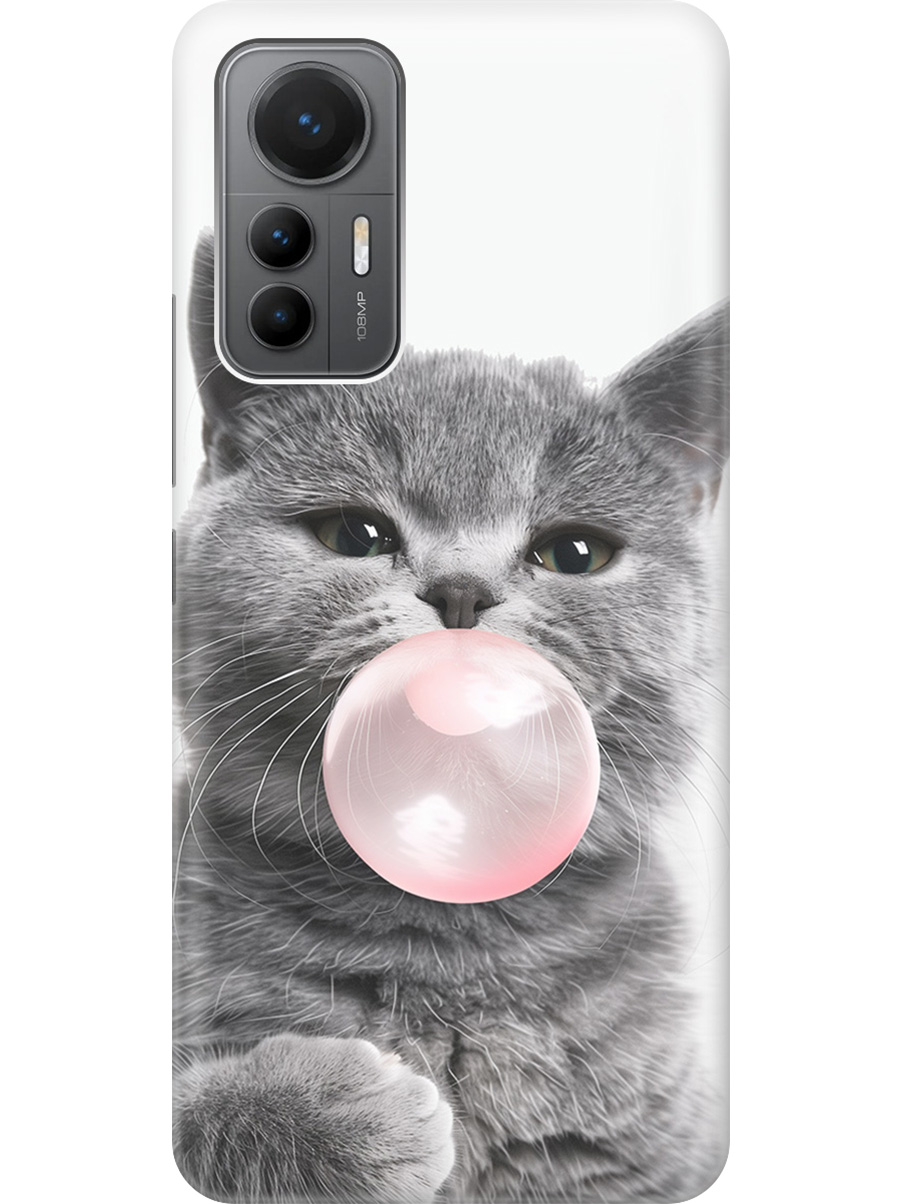 Силиконовый чехол на Xiaomi 12 Lite с принтом "Котик и жвачка", Прозрачный;белый;розовый;серый, 740133311
Силиконовый чехол на Xiaomi 12 Lite с принтом "Котик и жвачка", Прозрачный;белый;розовый;серый, 740133311
