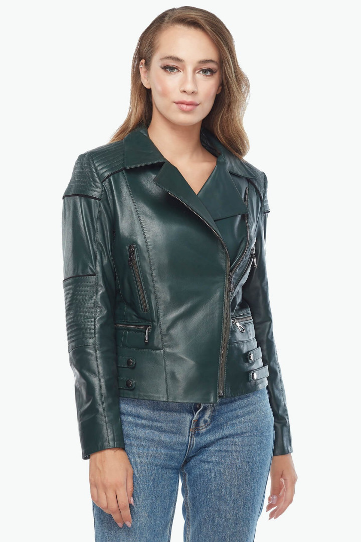 Кожаная куртка женская Deriza 39-29677Y зеленая XL (товары доставляются из-за рубежа), Зеленый, 39-29677Y
Кожаная куртка женская Deriza 39-29677Y зеленая XL (товары доставляются из-за рубежа), Зеленый, 39-29677Y