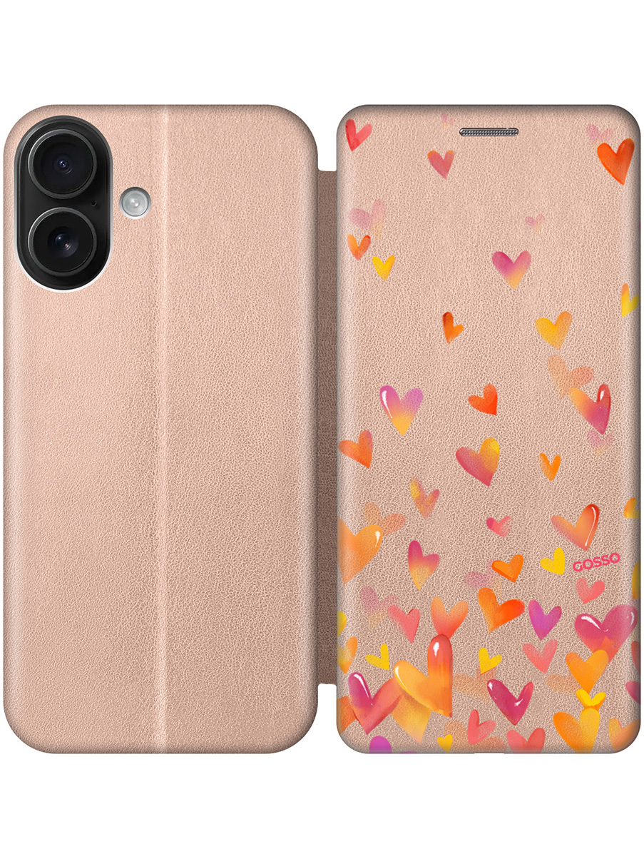 Чехол-книжка на Apple iPhone 16 с принтом "Летающие сердечки" золотой, Золотистый;прозрачный;желтый;красный;черный, 785196591
Чехол-книжка на Apple iPhone 16 с принтом "Летающие сердечки" золотой, Золотистый;прозрачный;желтый;красный;черный, 785196591