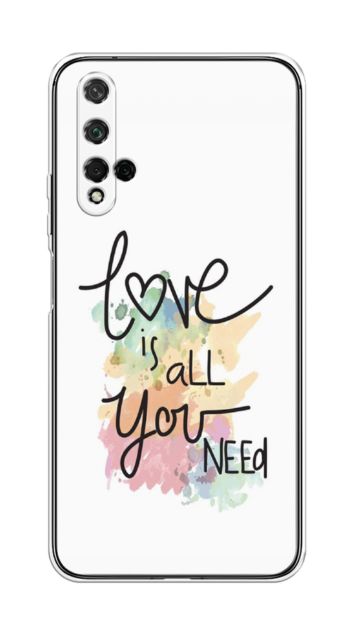 Чехол на Honor 20, Huawei Nova 5T "Love is all you need", Белый;черный;зеленый, 69550-1
Чехол на Honor 20, Huawei Nova 5T "Love is all you need", Белый;черный;зеленый, 69550-1
