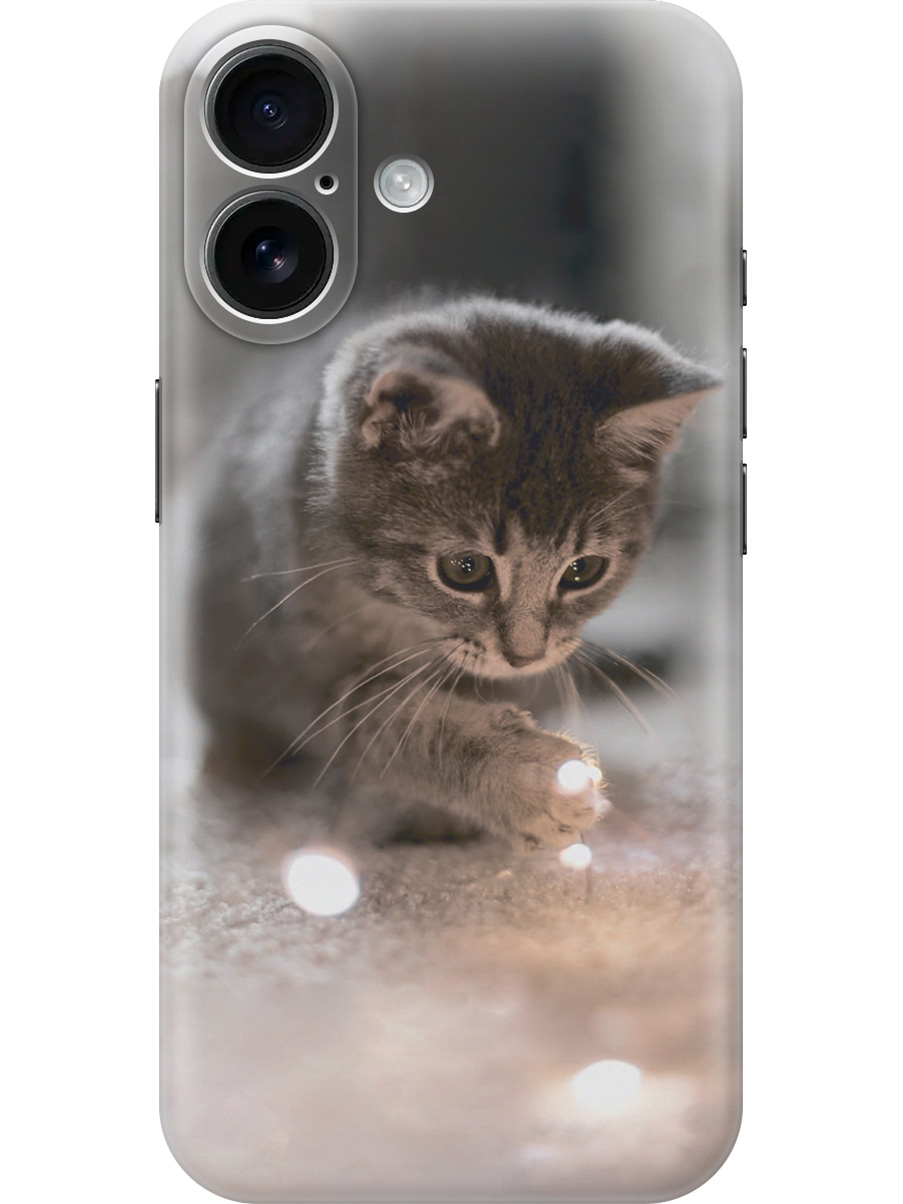 Силиконовый чехол на Apple iPhone 16 с принтом "Котенок и свет", Прозрачный;белый;коричневый;серый, 785196511
Силиконовый чехол на Apple iPhone 16 с принтом "Котенок и свет", Прозрачный;белый;коричневый;серый, 785196511