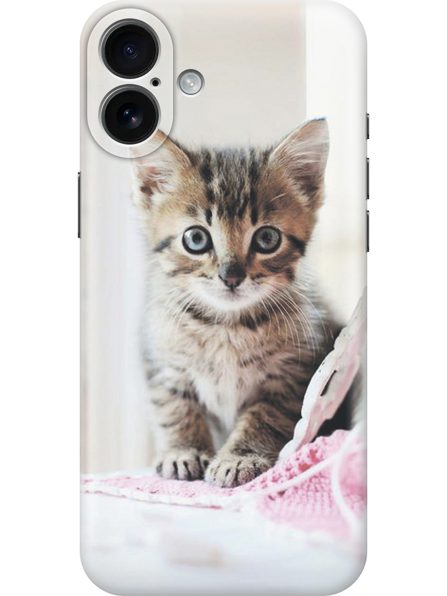 Силиконовый чехол на Apple iPhone 16 Plus с принтом "Милый котенок", Прозрачный;белый;коричневый, 785197111
Силиконовый чехол на Apple iPhone 16 Plus с принтом "Милый котенок", Прозрачный;белый;коричневый, 785197111