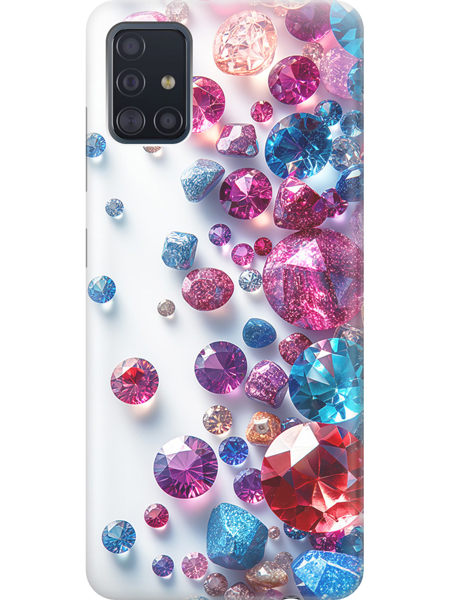 Силиконовый чехол на Samsung Galaxy A51 с принтом "Россыпь драгоценных камней", Прозрачный;белый;розовый;синий, 722409131
Силиконовый чехол на Samsung Galaxy A51 с принтом "Россыпь драгоценных камней", Прозрачный;белый;розовый;синий, 722409131