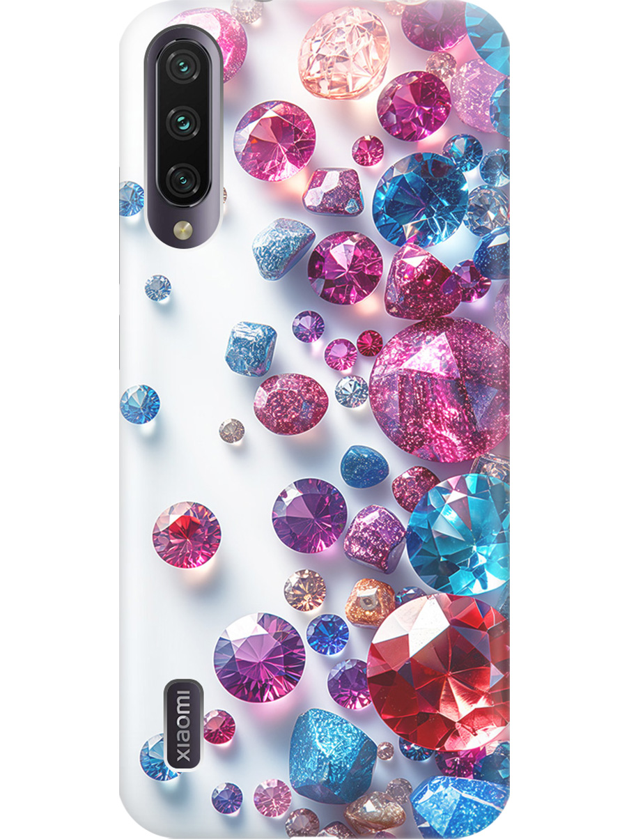 Силиконовый чехол на Xiaomi Mi A3 / CC9e с принтом "Россыпь драгоценных камней", Прозрачный;белый;розовый;синий, 721701031
Силиконовый чехол на Xiaomi Mi A3 / CC9e с принтом "Россыпь драгоценных камней", Прозрачный;белый;розовый;синий, 721701031