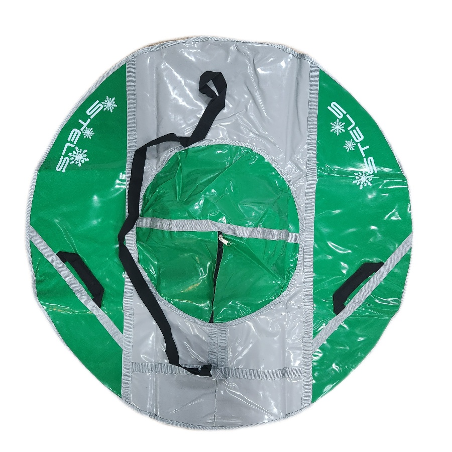 фото Санки-тюбинг stels 125 см тент без камеры сн040.125 серый зеленый