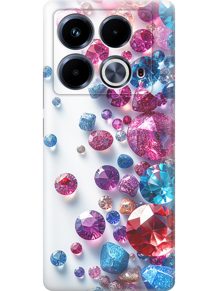 Силиконовый чехол на Infinix Note 40 с принтом "Россыпь драгоценных камней", Прозрачный;белый;розовый;синий, 782626431
Силиконовый чехол на Infinix Note 40 с принтом "Россыпь драгоценных камней", Прозрачный;белый;розовый;синий, 782626431