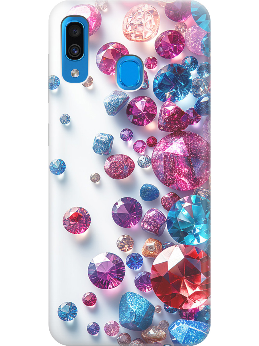 Силиконовый чехол на Samsung Galaxy A20 / A30 с принтом "Россыпь драгоценных камней", Прозрачный;белый;розовый;синий, 720772131
Силиконовый чехол на Samsung Galaxy A20 / A30 с принтом "Россыпь драгоценных камней", Прозрачный;белый;розовый;синий, 720772131