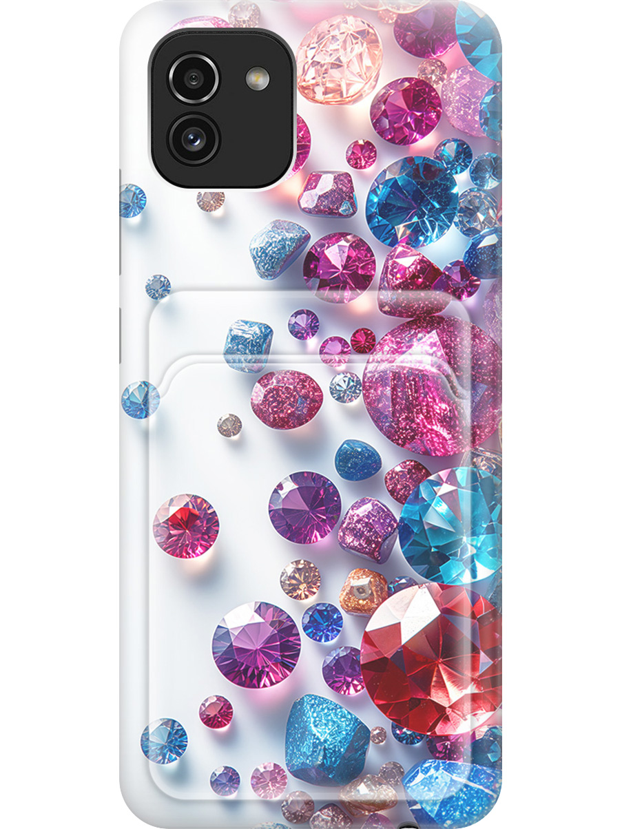 Силиконовый чехол на Samsung Galaxy A03 с принтом с карманом для карты прозрачный 813577, Прозрачный;белый;розовый;синий, 735001331
Силиконовый чехол на Samsung Galaxy A03 с принтом с карманом для карты прозрачный 813577, Прозрачный;белый;розовый;синий, 735001331