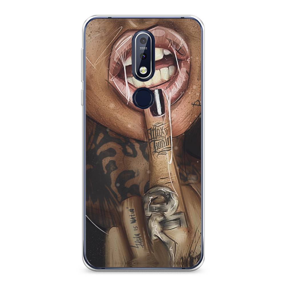 Чехол Awog на Nokia 7.1 / Нокиа 7.1 "Девушка с татуировками", Бежевый;розовый;черный, 122050-9
Чехол Awog на Nokia 7.1 / Нокиа 7.1 "Девушка с татуировками", Бежевый;розовый;черный, 122050-9