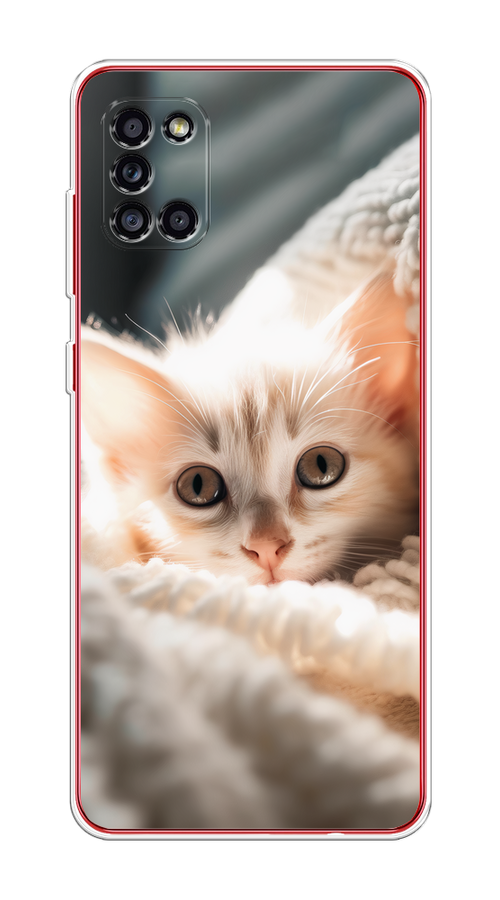 Чехол на Samsung Galaxy A31 "Белый шкодливый котенок", Серый;белый;бежевый;оранжевый, 2100350-1
Чехол на Samsung Galaxy A31 "Белый шкодливый котенок", Серый;белый;бежевый;оранжевый, 2100350-1