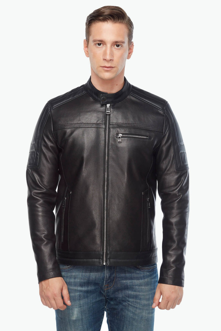 Кожаная куртка мужская Deriza 35-8821 черная XL (товары доставляются из-за рубежа), Черный, 35-8821
Кожаная куртка мужская Deriza 35-8821 черная XL (товары доставляются из-за рубежа), Черный, 35-8821