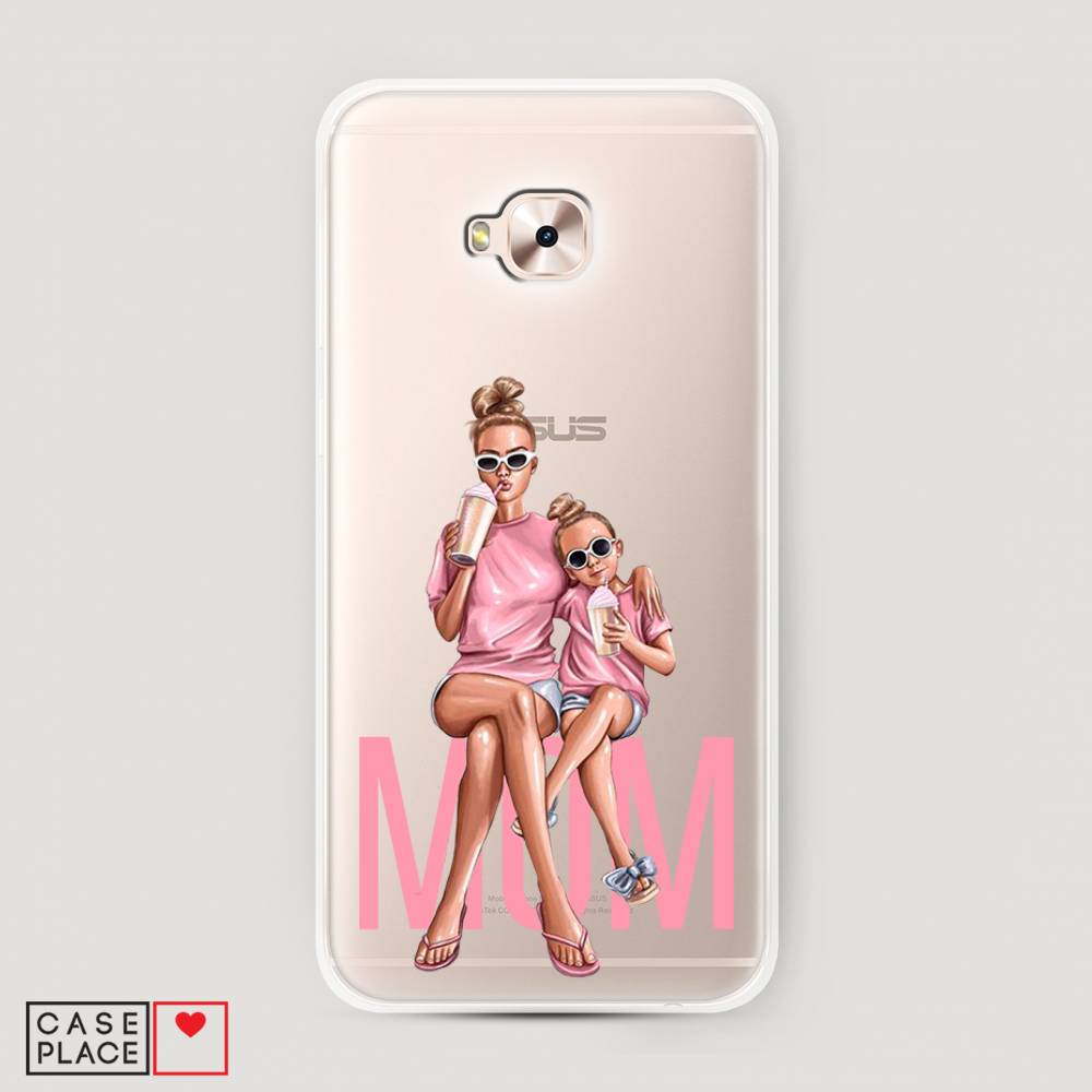фото Чехол awog "lovely mom" для asus zenfone 4 selfie pro zd552kl