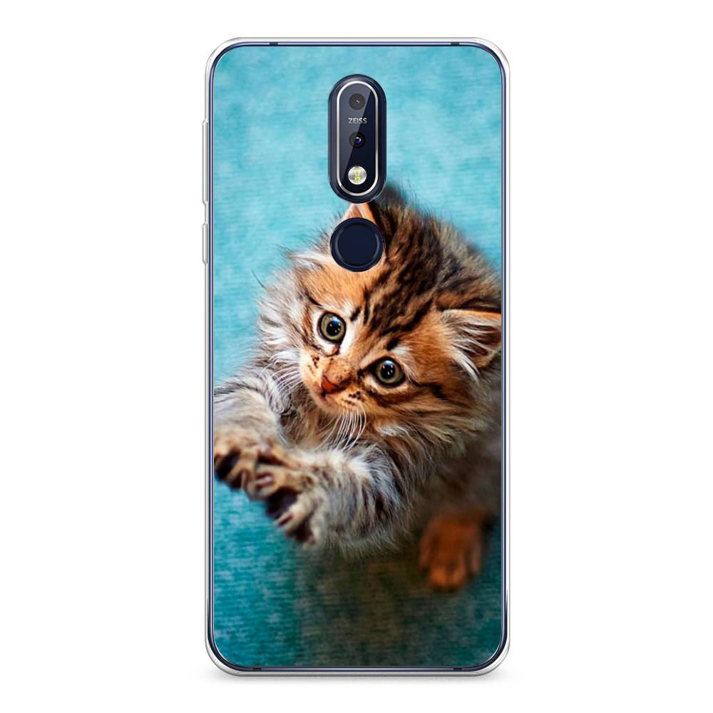 Чехол Awog на Nokia 7.1 / Нокиа 7.1 "Котенок просит есть", Голубой;коричневый;белый, 122050-2
Чехол Awog на Nokia 7.1 / Нокиа 7.1 "Котенок просит есть", Голубой;коричневый;белый, 122050-2