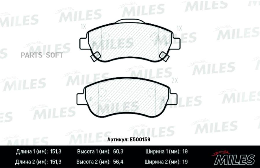MILES E500159 Колодки тормозные ие Смесь CERAMIC HONDA CR-V III 07- TRW GDB3445 E500159
MILES E500159 Колодки тормозные ие Смесь CERAMIC HONDA CR-V III 07- TRW GDB3445 E500159