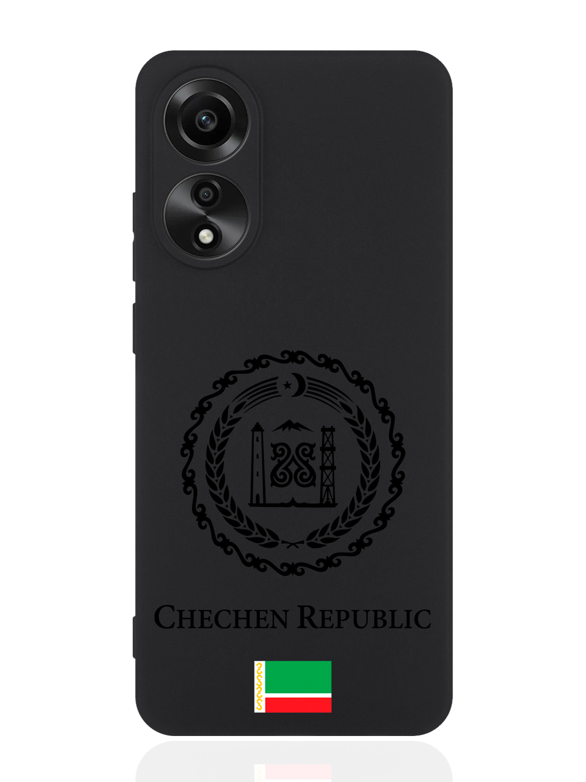 Чехол для смартфона Oppo A78 4G Черный лаковый Герб Чечни, Oppo A78 4G 
Чехол для смартфона Oppo A78 4G Черный лаковый Герб Чечни, Oppo A78 4G