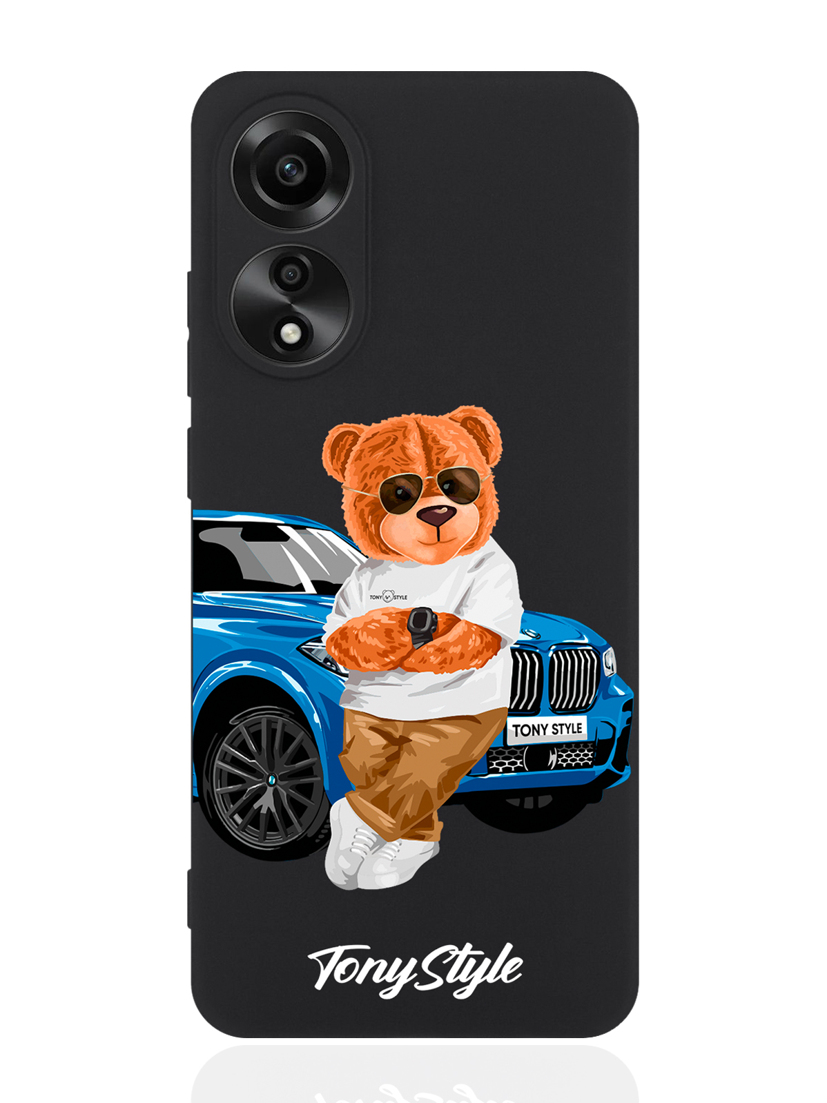 Чехол для смартфона Oppo A78 4G черный силиконовый Tony Style с машиной, Голубой;коричневый;белый, Oppo A78 4G
Чехол для смартфона Oppo A78 4G черный силиконовый Tony Style с машиной, Голубой;коричневый;белый, Oppo A78 4G