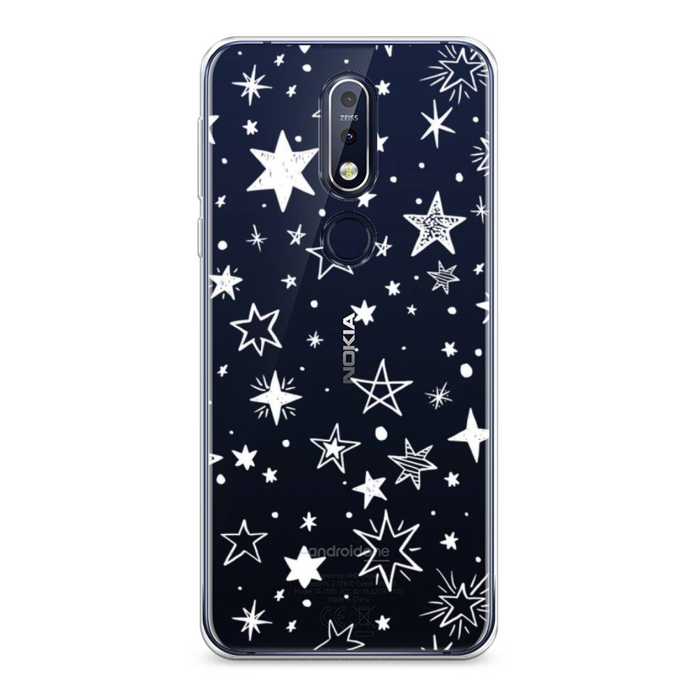 Чехол Awog на Nokia 7.1 / Нокиа 7.1 "Звездочки графика белая", Прозрачный;белый, 122050-7
Чехол Awog на Nokia 7.1 / Нокиа 7.1 "Звездочки графика белая", Прозрачный;белый, 122050-7
