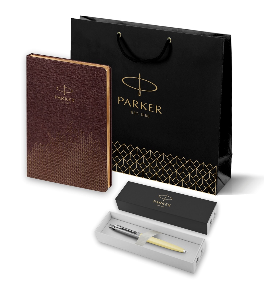 Набор: ежедневник коричневый и шариковая ручка Parker Jotter, цвет EGGSHELL R2123144, Подарочный набор: Шариковая ручка Parker Jotter, цвет EGGSHELL и Ежедневник недатированный, коричневый
Набор: ежедневник коричневый и шариковая ручка Parker Jotter, цвет EGGSHELL R2123144, Подарочный набор: Шариковая ручка Parker Jotter, цвет EGGSHELL и Ежедневник недатированный, коричневый