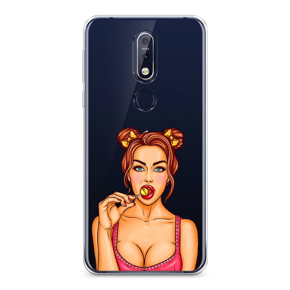 Чехол Awog на Nokia 7.1 / Нокиа 7.1 "Вкусный леденец", Бежевый;коричневый;розовый, 122050-7
Чехол Awog на Nokia 7.1 / Нокиа 7.1 "Вкусный леденец", Бежевый;коричневый;розовый, 122050-7