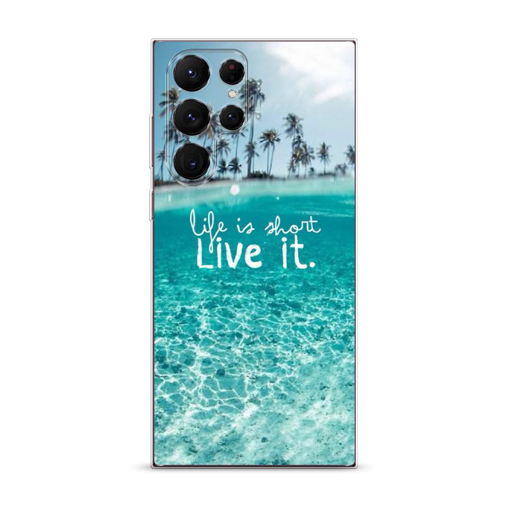 Чехол Awog на Samsung Galaxy S22 Ultra / Самсунг S22 Ultra "Live it", Розовый, 2104050-7
Чехол Awog на Samsung Galaxy S22 Ultra / Самсунг S22 Ultra "Live it", Розовый, 2104050-7