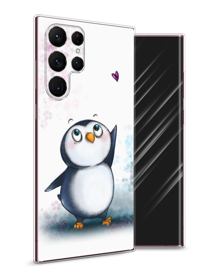 Чехол Awog на Samsung Galaxy S22 Ultra / Самсунг S22 Ultra "Пингвин и сердечко", Белый, 2104050-1
Чехол Awog на Samsung Galaxy S22 Ultra / Самсунг S22 Ultra "Пингвин и сердечко", Белый, 2104050-1