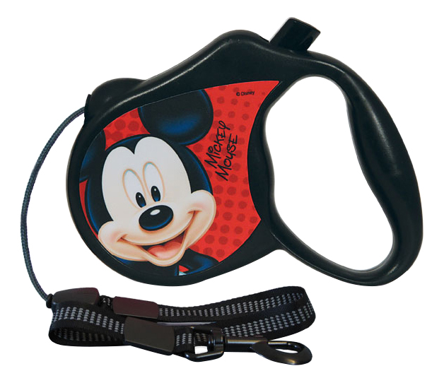 Поводок-рулетка Triol Disney Mickey M, 5м, до 20кг, Disney 
Поводок-рулетка Triol Disney Mickey M, 5м, до 20кг, Disney