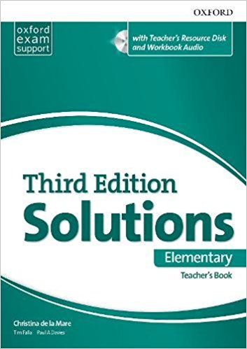 Solutions. Elementary. Essentials Teacher's Book and Resource Disc Pack (+ CD-ROM)
Solutions. Elementary. Essentials Teacher's Book and Resource Disc Pack (+ CD-ROM)