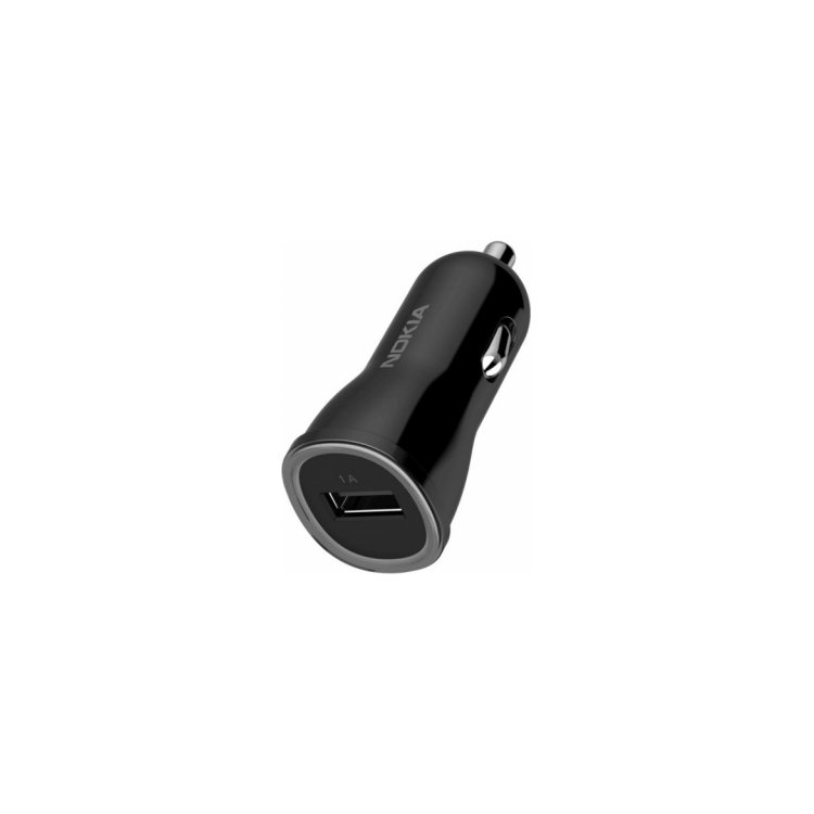 фото Автомобильное зарядное устройство nokia essential car charger 5v черный nokian