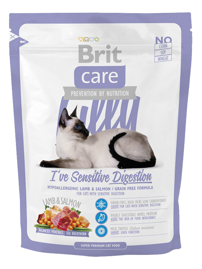 Сухой корм для кошек Brit Care Lilly Sensitive Digestion, беззерновой, ягненок, лосось,2кг, Care Lilly Sensitive Digestion
Сухой корм для кошек Brit Care Lilly Sensitive Digestion, беззерновой, ягненок, лосось,2кг, Care Lilly Sensitive Digestion