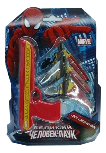 Пистолет игрушечный Spider-Man в Блистере Тм Marvel, Желтый;красный;серый, великий человек-паук
Пистолет игрушечный Spider-Man в Блистере Тм Marvel, Желтый;красный;серый, великий человек-паук