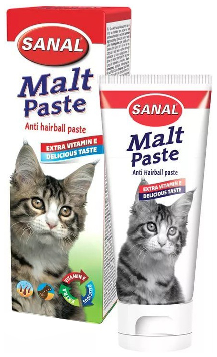 Мальт-паста для выведения шерсти для кошек Sanal + Витамин Е, 20 г, Мальт-Паста + Вит. Е, 20 г
Мальт-паста для выведения шерсти для кошек Sanal + Витамин Е, 20 г, Мальт-Паста + Вит. Е, 20 г