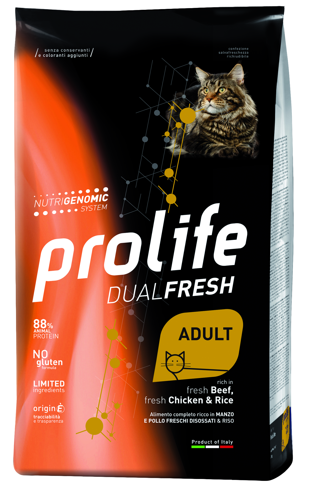 Сухой корм для кошек Prolife Dual Fresh Adult, говядина, курица и рис, 1,5кг, Dual Fresh Adult
Сухой корм для кошек Prolife Dual Fresh Adult, говядина, курица и рис, 1,5кг, Dual Fresh Adult