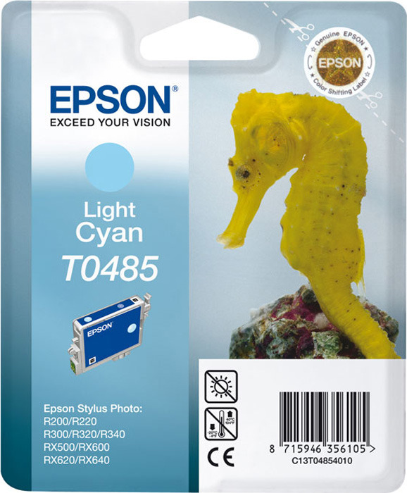 Картридж для струйного принтера Epson T0485 (C13T04854010) голубой, оригинал, C13T04854010
Картридж для струйного принтера Epson T0485 (C13T04854010) голубой, оригинал, C13T04854010