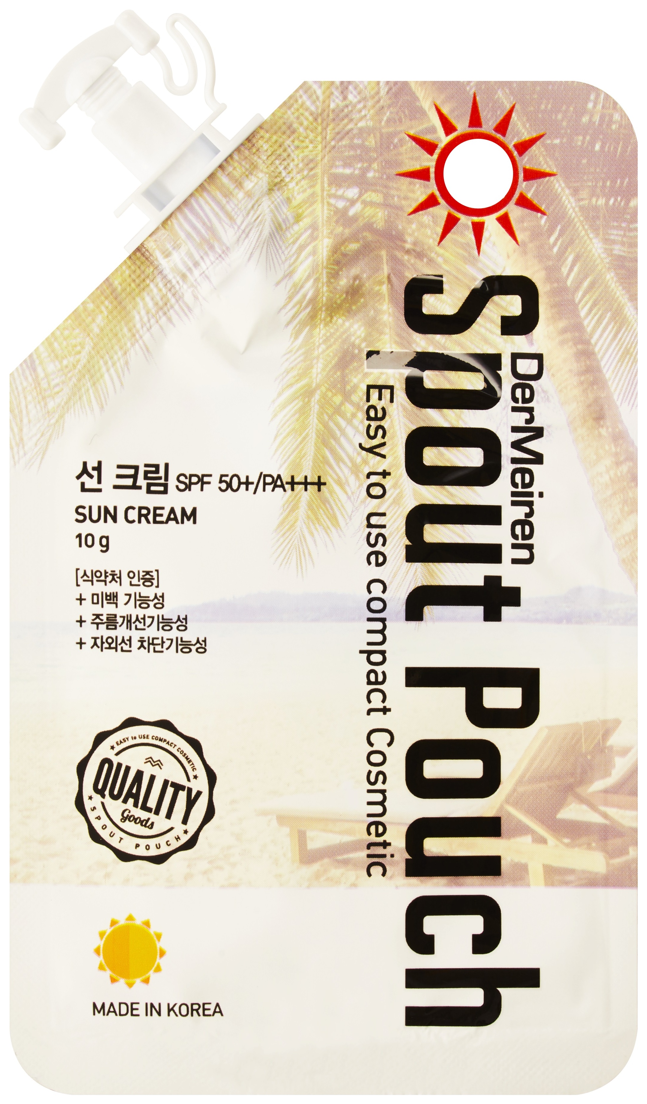 Солнцезащитное средство DerMeiren UV Defense High Protection Sun Cream SPF50+/PA+++ 10 г
Солнцезащитное средство DerMeiren UV Defense High Protection Sun Cream SPF50+/PA+++ 10 г