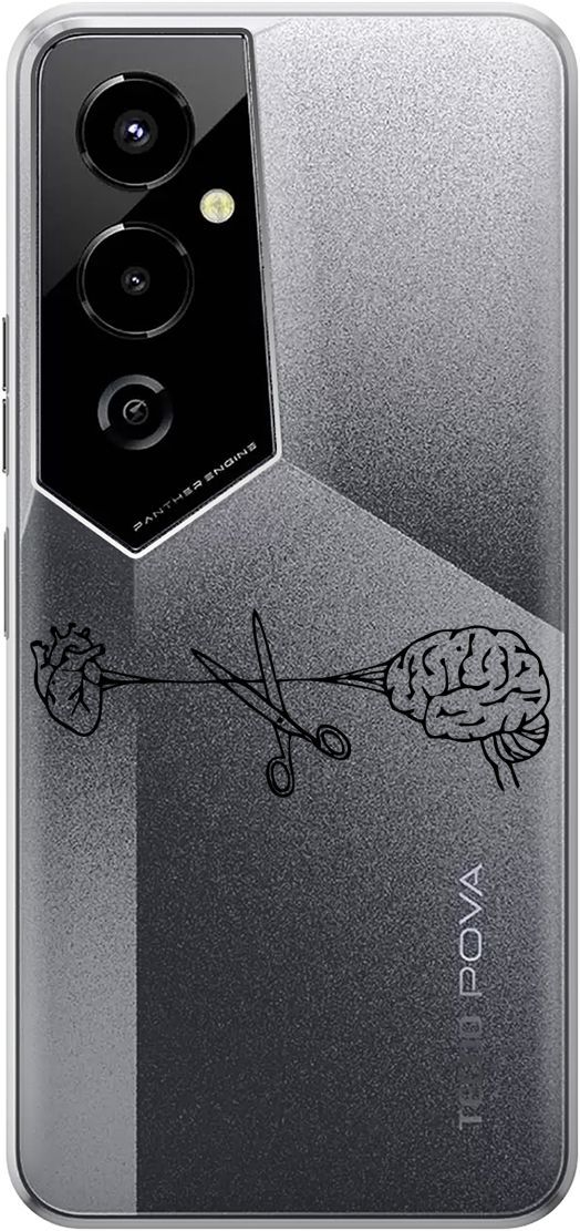 Силиконовый чехол на Tecno Pova 4 Pro с 3D принтом "Cut It" прозрачный, Прозрачный;черный, 158094
Силиконовый чехол на Tecno Pova 4 Pro с 3D принтом "Cut It" прозрачный, Прозрачный;черный, 158094
