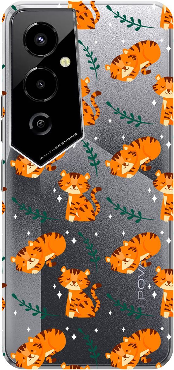 Силиконовый чехол на Tecno Pova 4 Pro с 3D принтом "Tigers" прозрачный, Прозрачный;бежевый, 158094
Силиконовый чехол на Tecno Pova 4 Pro с 3D принтом "Tigers" прозрачный, Прозрачный;бежевый, 158094