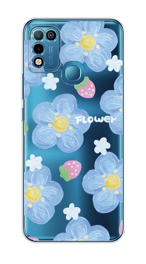 Чехол на Infinix HOT 10 Play/HOT 11 Play "Цветы и клубники", Прозрачный;голубой;белый, 3100850-1
Чехол на Infinix HOT 10 Play/HOT 11 Play "Цветы и клубники", Прозрачный;голубой;белый, 3100850-1