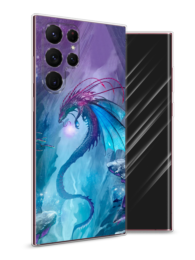 Чехол Awog на Samsung Galaxy S22 Ultra / Самсунг S22 Ultra "Водный дракон", Голубой;фиолетовый;синий, 2104050-2
Чехол Awog на Samsung Galaxy S22 Ultra / Самсунг S22 Ultra "Водный дракон", Голубой;фиолетовый;синий, 2104050-2