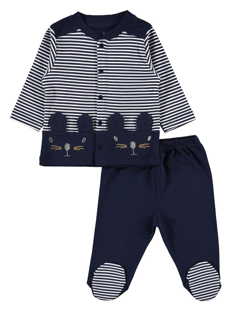 Пижама Civil Baby 225875671SS1 темно-синий 3-6 мес (доставка из-за рубежа), 225875671SS1
Пижама Civil Baby 225875671SS1 темно-синий 3-6 мес (доставка из-за рубежа), 225875671SS1