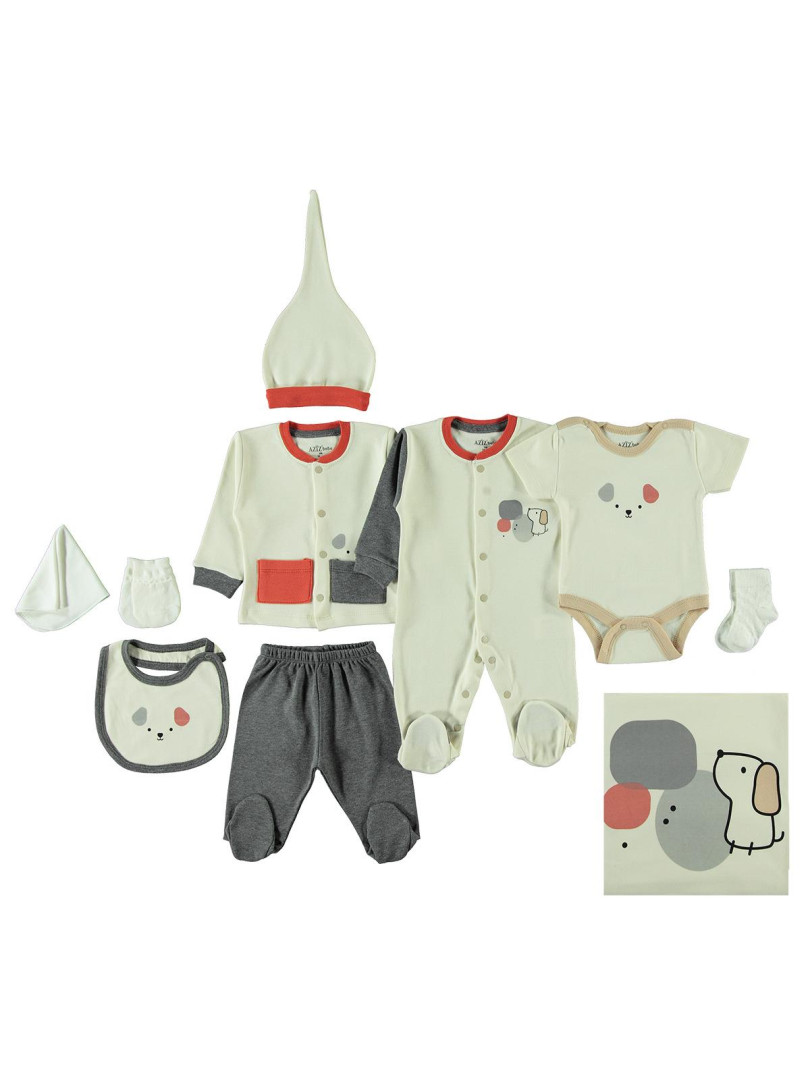 Комплект для малыша Aziz bebe 96D400252Y21 бежевый 0-3 мес (доставка из-за рубежа), 96D400252Y21
Комплект для малыша Aziz bebe 96D400252Y21 бежевый 0-3 мес (доставка из-за рубежа), 96D400252Y21